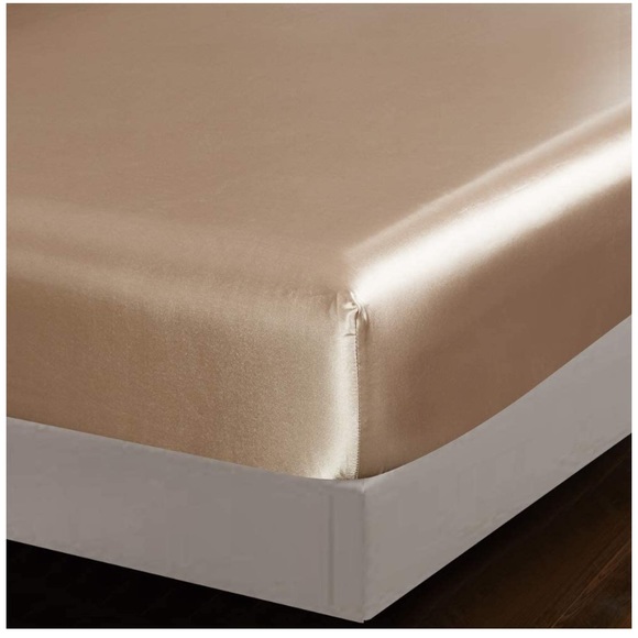 6 Pcs Bed Sheet Set Lux Rich Silk Satin Silky Soft - Picture 4 of 6